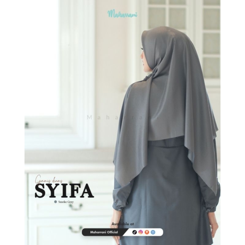 Syifa Dress Grey by Maharani
