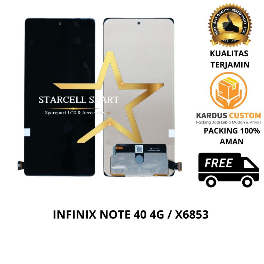 LCD +TOUCHSCREEN INFINIX 40 4G / X6853