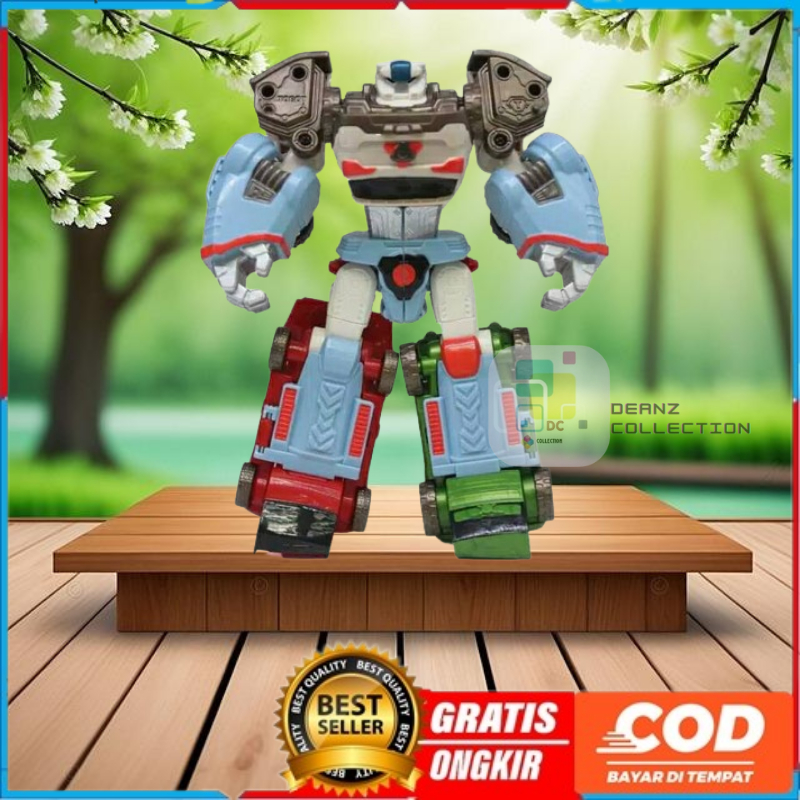 Promo Sale Rooboott Athlon Mini Rooboot Deltatron Transformer Robot car 3 In 1 Kado Hadiah Mainan An