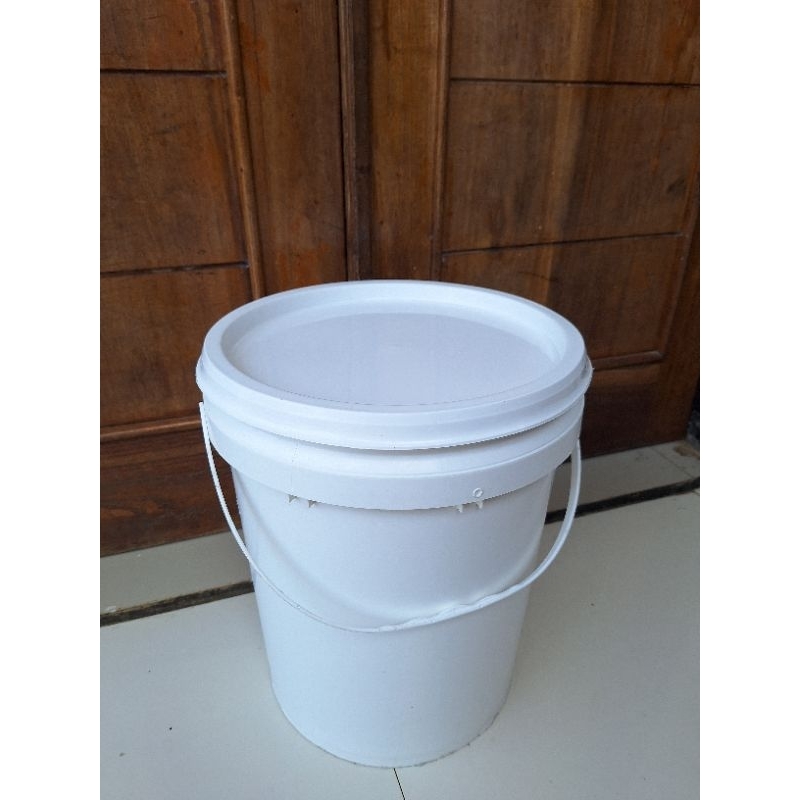 ember putih polos 25kg 20liter