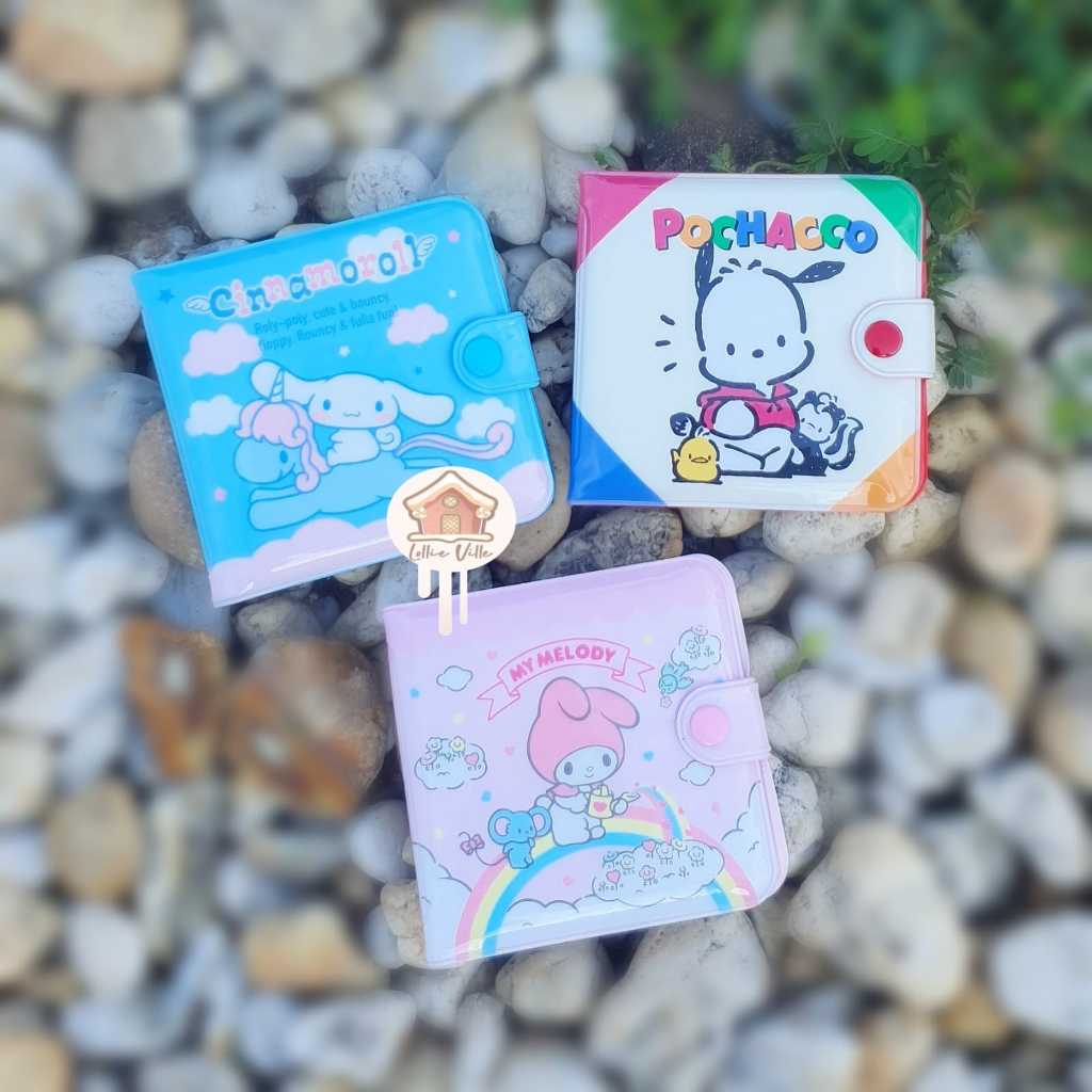 READY STOCK Sanrio Vinyl Wallet - Dompet Sanrio ORIGINAL
