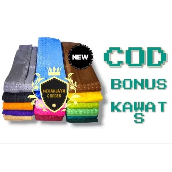 GORDEN SIDO POLOS KORDEN PINTU SATIN WAJIK HORDENG JENDELA KELAMBU MODEL PLISKET