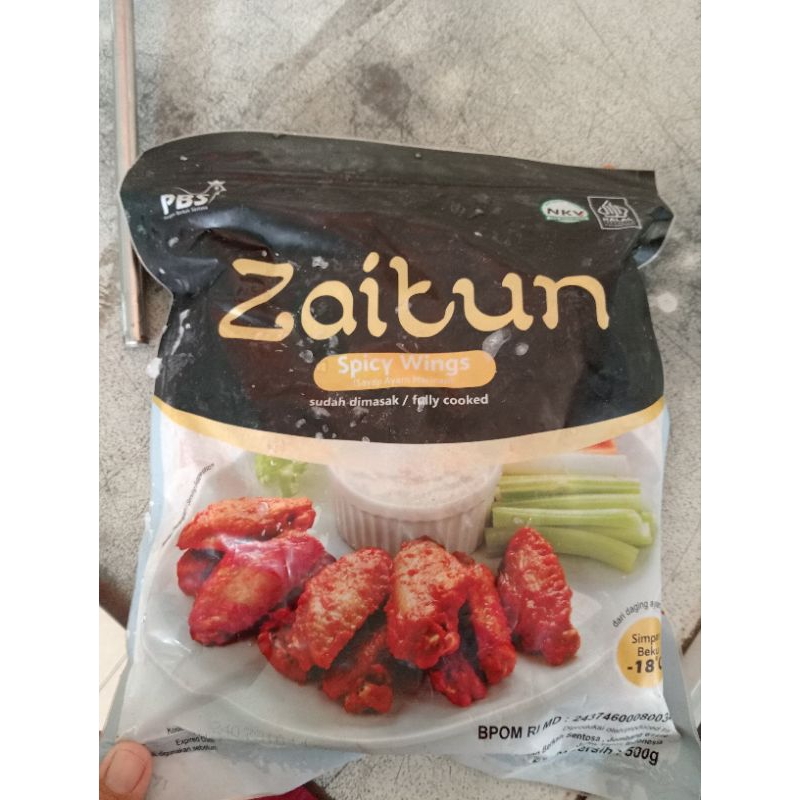 

spicy wing zaitun