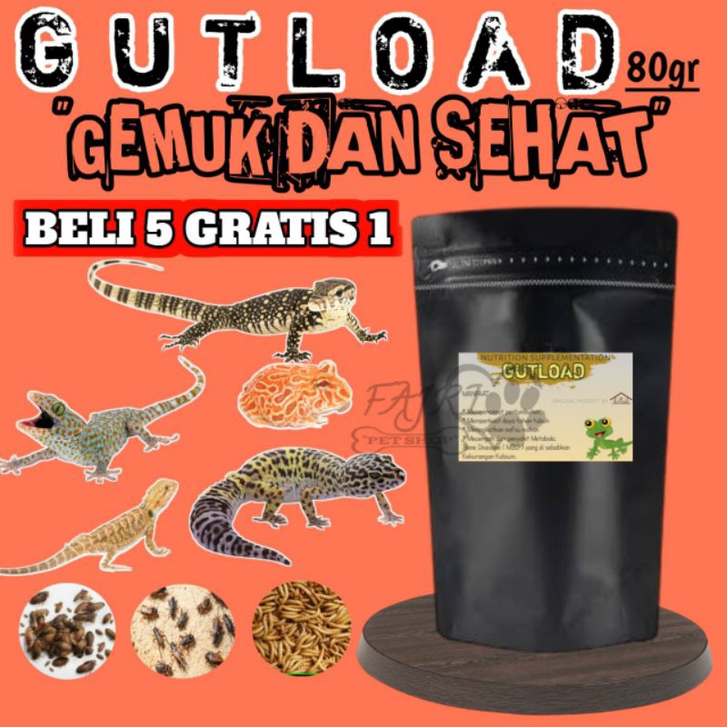 {B5G1} 80gr makanan jangkrik ulat hongkong ulet jerman penggemuk obat vitamin supplement pembeasar r