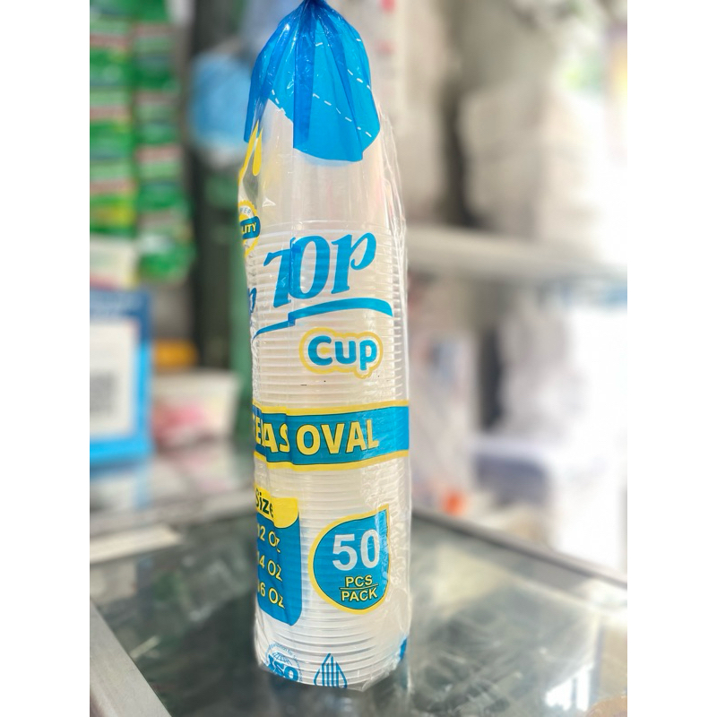 GELAS CUP U OVAL TEBAL 12oz 14oz 16oz