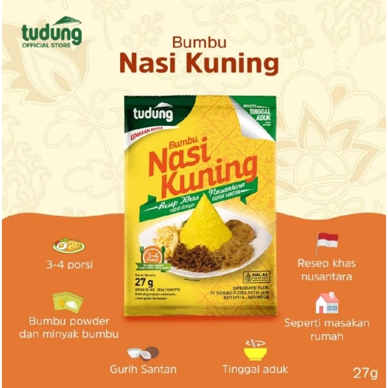 

Bumbu Nasi Kuning Instant 27g