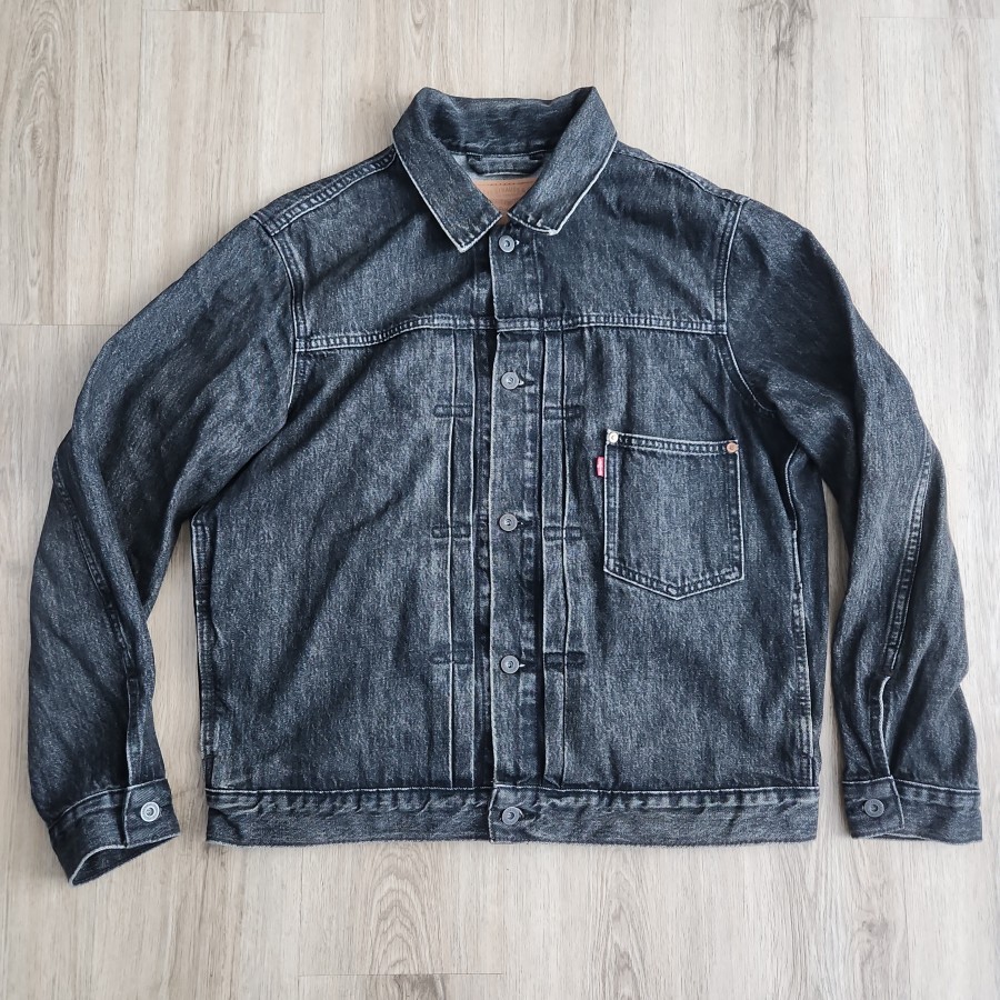 Levis Vintage Clothing Type 1 Jacket Black Washed L