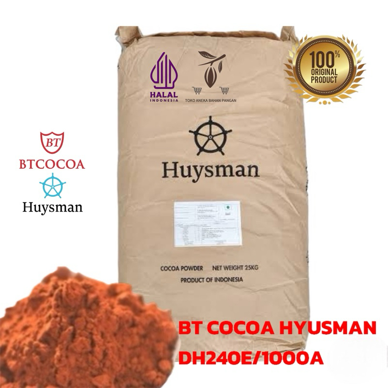 

BT COCOA HUYSMAN JAVA CLASSIC POWDER BT 1000 A DH240E 1 kg coklat ASLI