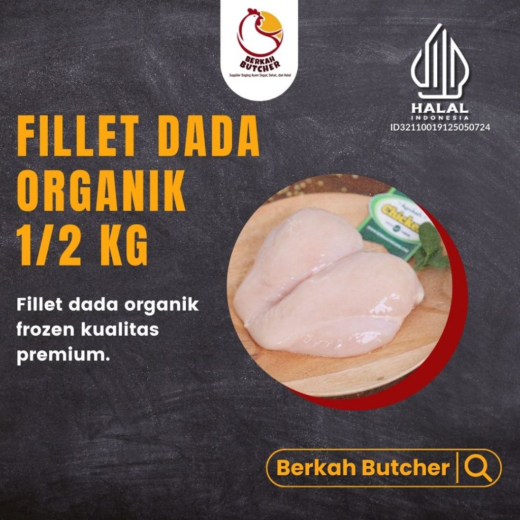 

Fillet Dada Ayam Organik - Berkah Butcher