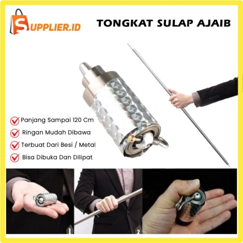 Tongkat Sulap Ajaib Tongkat Sulap Mainan Bela Diri Bisa Panjang Pendek