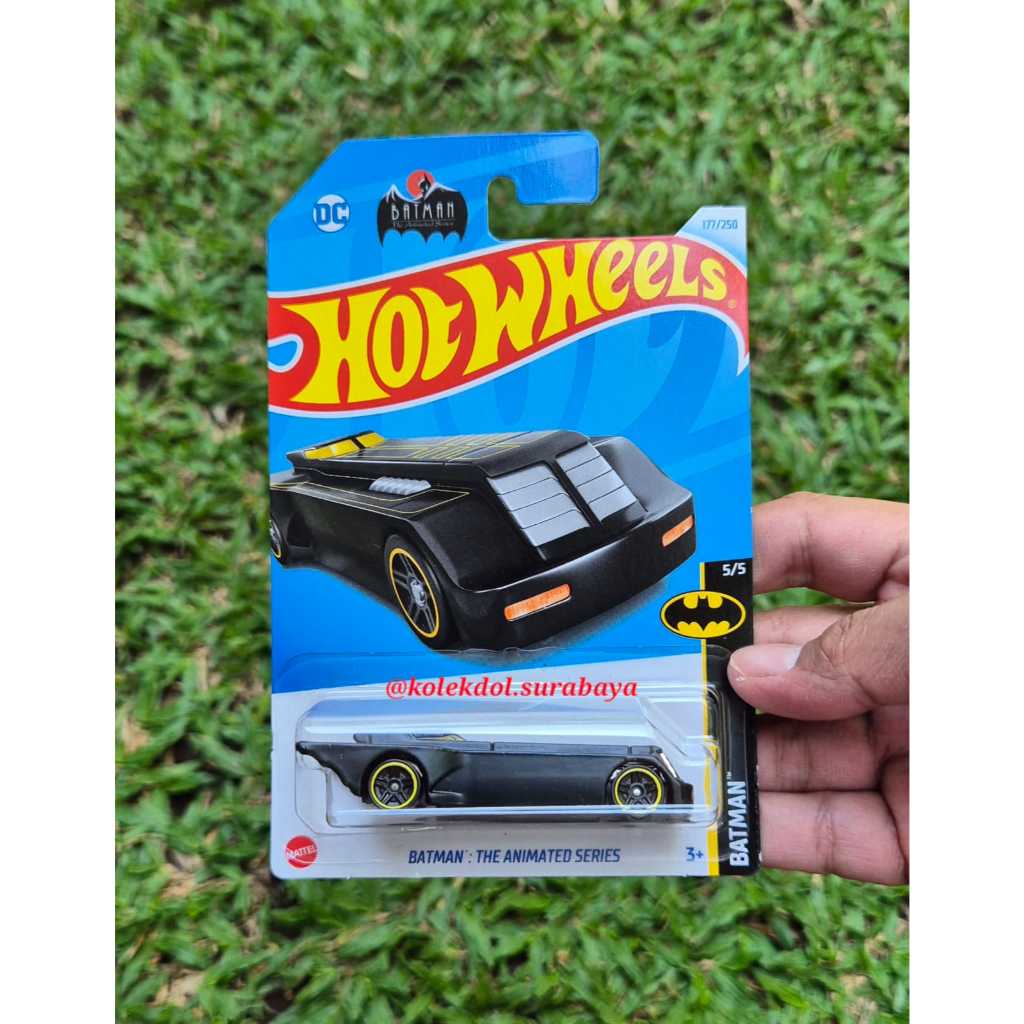 Hot Wheels Batman The Animated Series hitam original