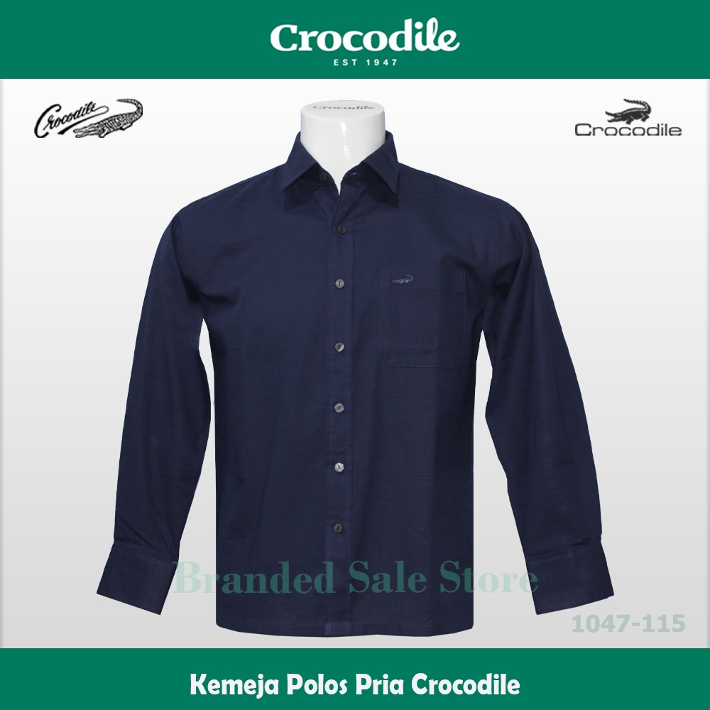 Kemeja Pria Lengan Panjang / Baju Lengan Panjang Crocodile  1047-115-02