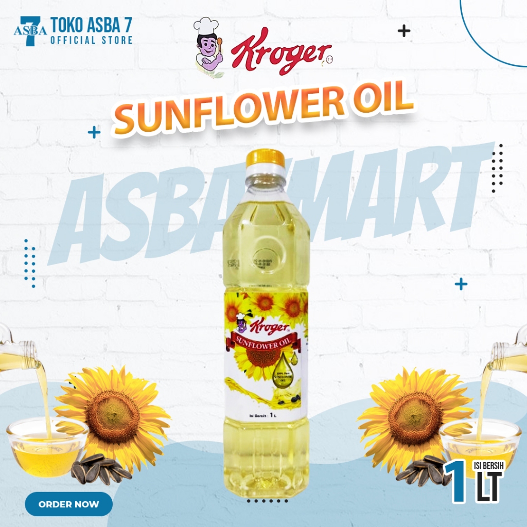 

KROGER SUNFLOWER OIL 1 LTR