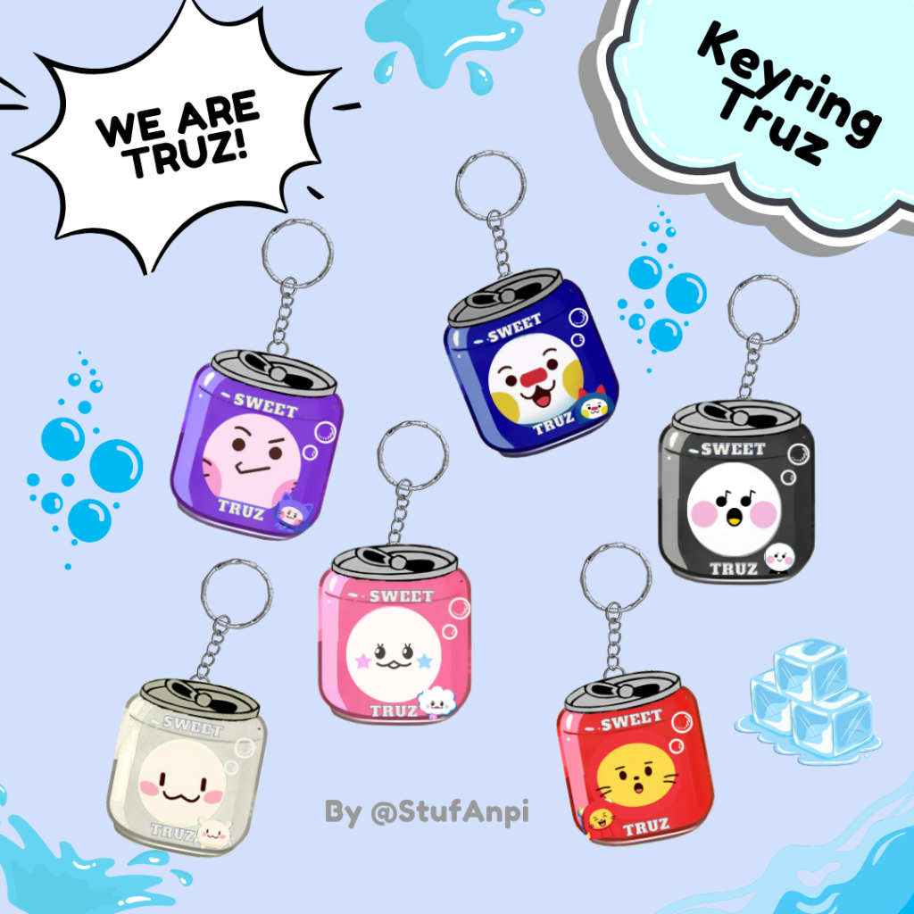 KEYRING TRUZ TREASURE (KEYRING SERIES) PO BACA DESKRIPSI