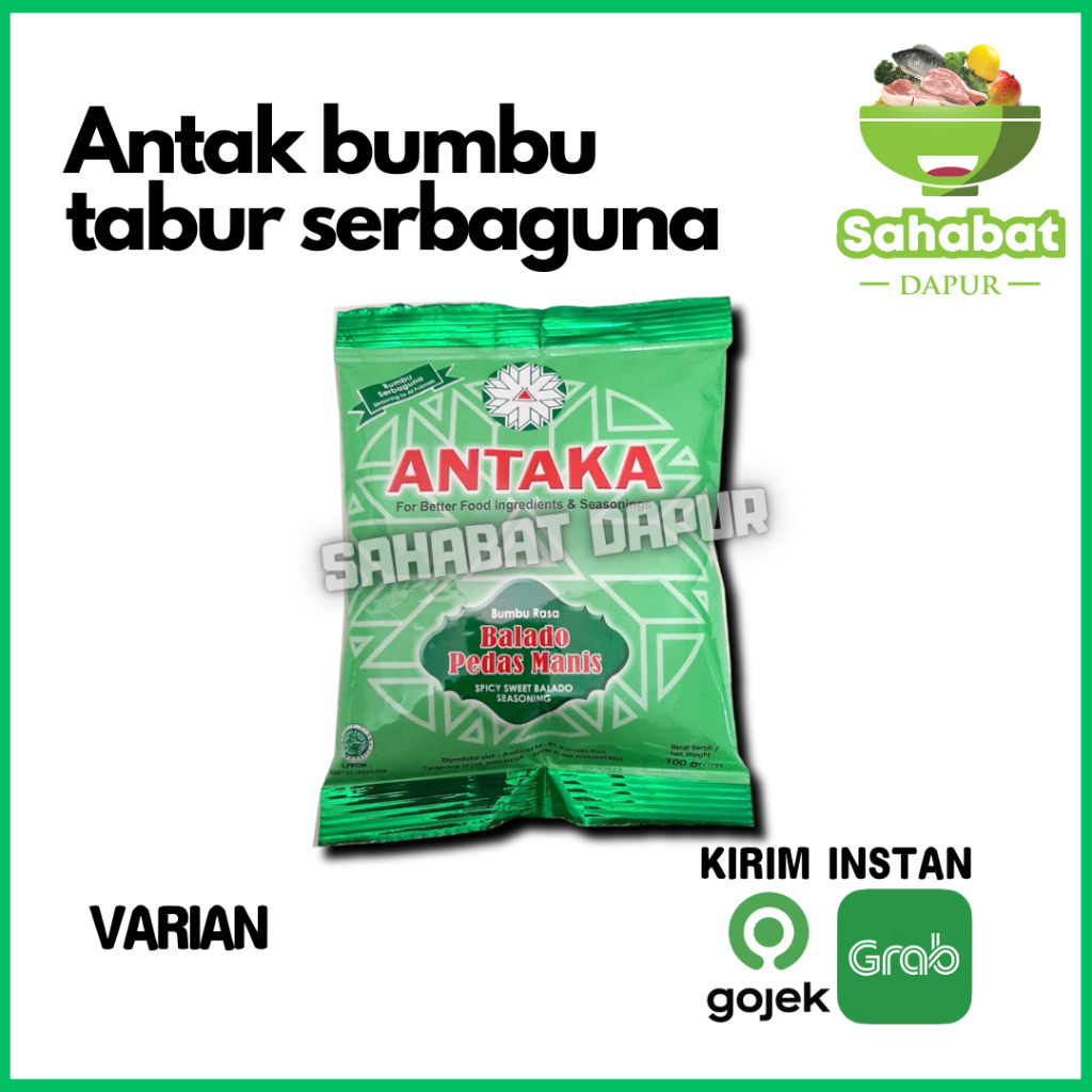 

Antaka Bumbu Serbaguna / Bumbu Rasa Balado, Ayam Bakar (100gr)