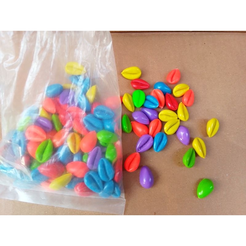Biji Congklak Warna Warni Isi 100 Pcs