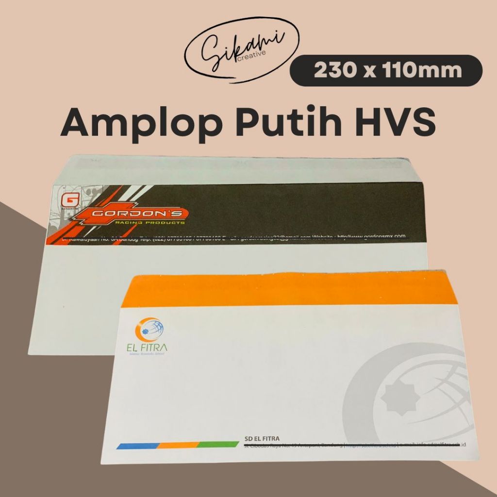 

Cetak Amplop Putih HVS Custom 90pps