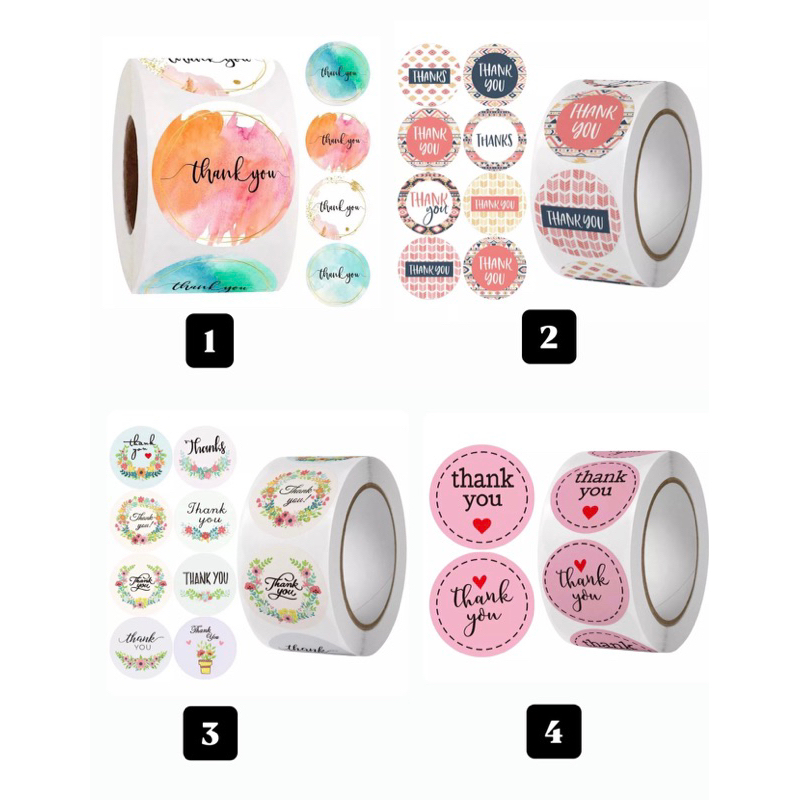 

Label Stiker Thank You | Sticker Terima Kasih 500pcs ~ GALERI PLASTIK FROZEN FOOD