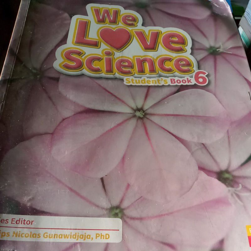 we love science student Book 6