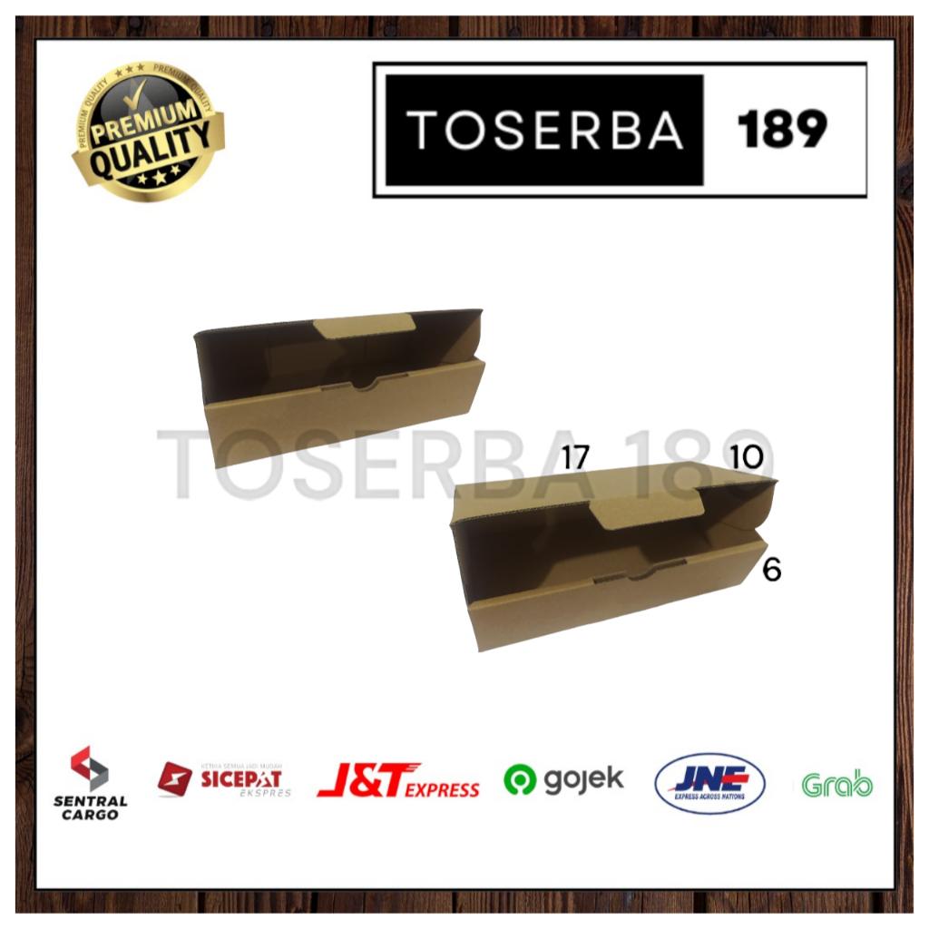 

kardus packing diecut/box pizza uk 17x10x6 cm