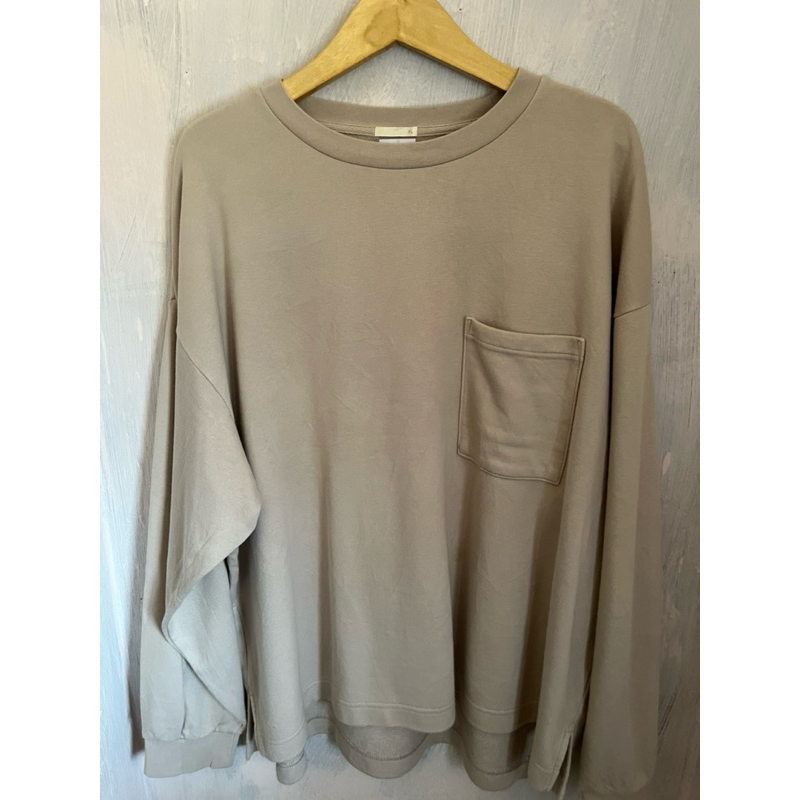 Crewneck Pocket GU Woman