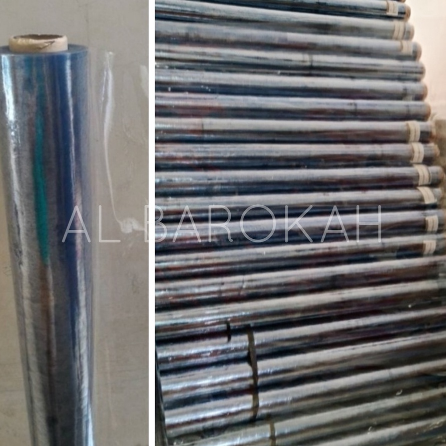 PENAWARAN SPESIAL Plastik Mika Bening Lentur ROLL Tebal 5 mm  Plastik Wrapping