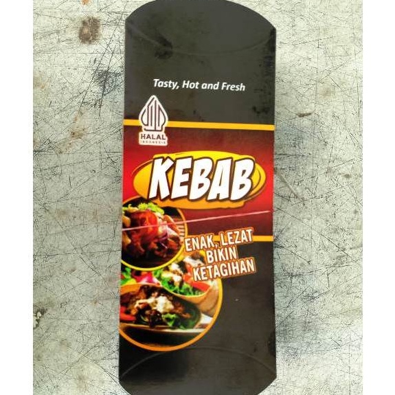 

DAHSYAT Bungkus Kebab Kecil HItam isi 5 pcs