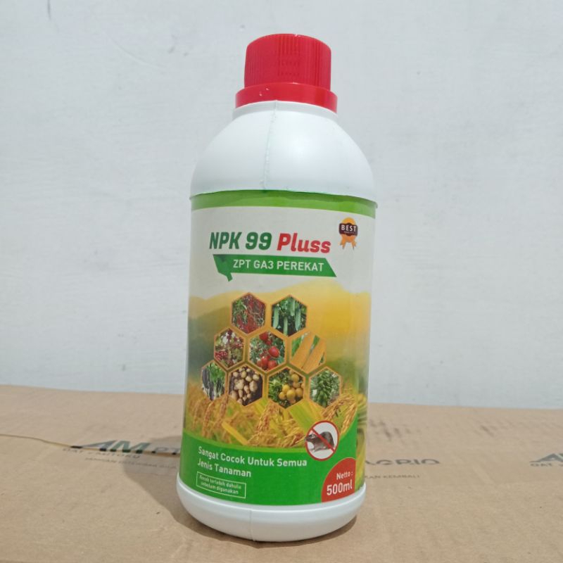 Pupuk Cair NPK 99 Plus isi 500ml