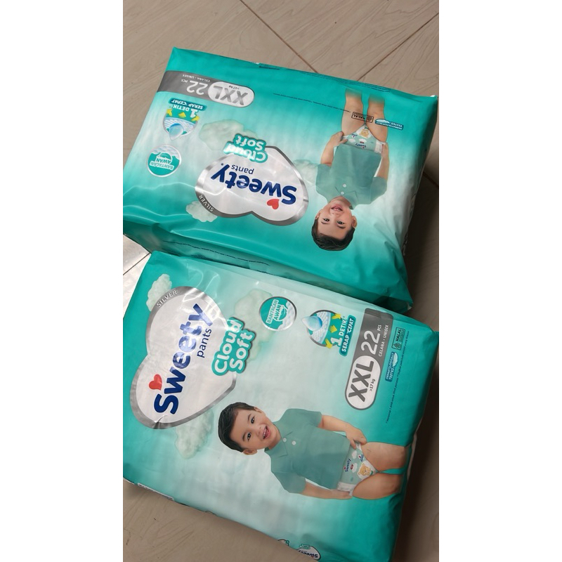 XXL pampers sweety silver pants