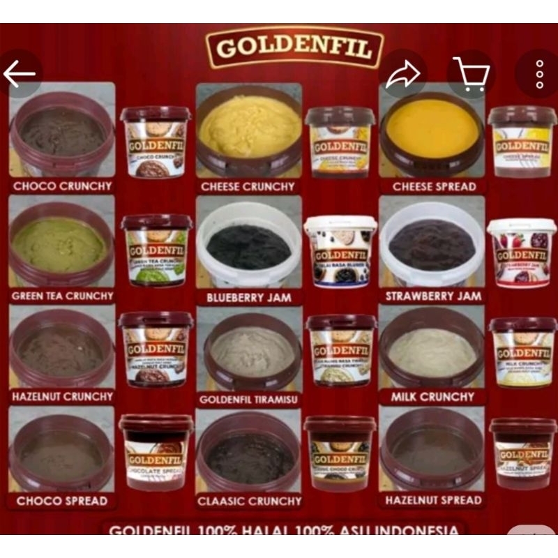 

Goldenfil Choco crunhcy 1 kg