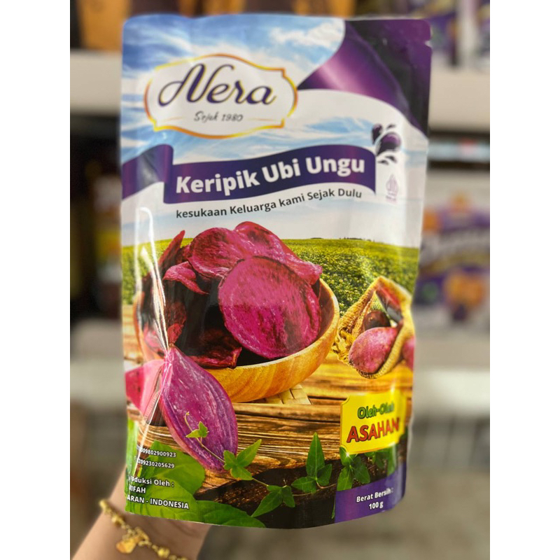 

Nera keripik ubi ungu 100g