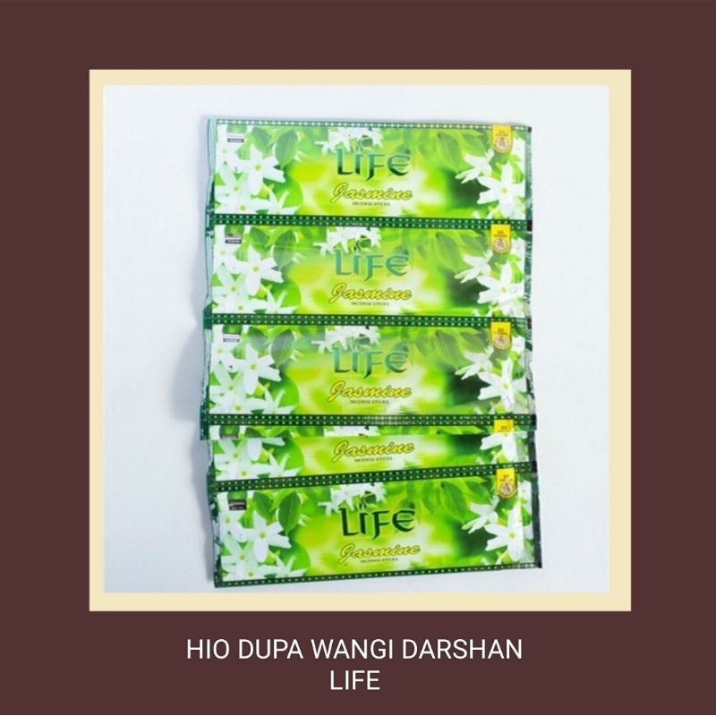 DUPA DARSHAN LIFE 1 RENCENG 6 BUNGKUS JASMINE HIO HARUM WANGI GROSIR