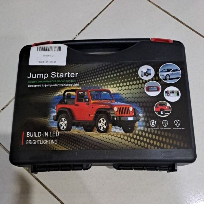 Jumper Aki Mobil Kabel Jumper Booster Jamper Starter Aki Dan Pompa 298000mAh
