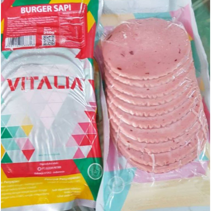 

VITALIA BEFF BURGER Promo