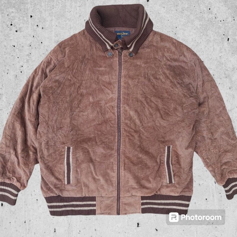 JAKET BOMBER CORDUROY WOOLRICH