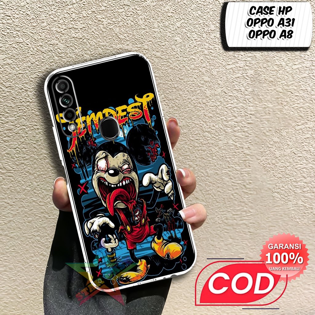 Case OPPO A31 TERBARU Motif [ KILLER ] Terlaris Casing OPPO A8 Terbaru Softcase Clear Protected Came