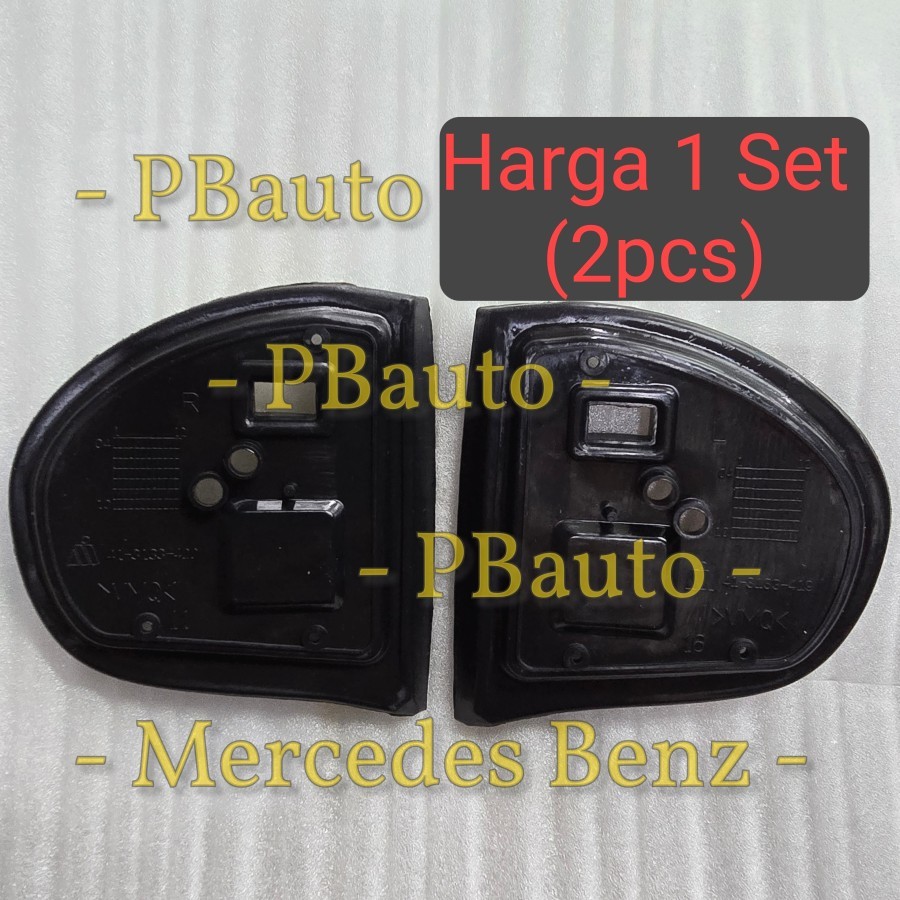 SET 2pcs Karet spion luar W203 W211 Mercedes Benz