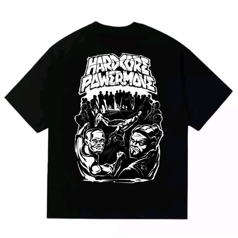 Mcvoice T-shirt Kaos Music Hardcore Powermove
