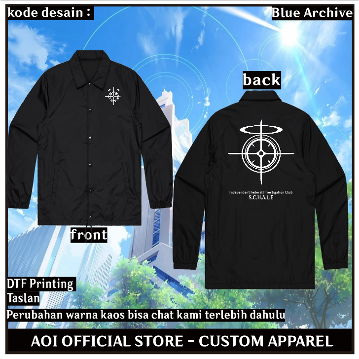 AOI Jaket Schale Blue Archive