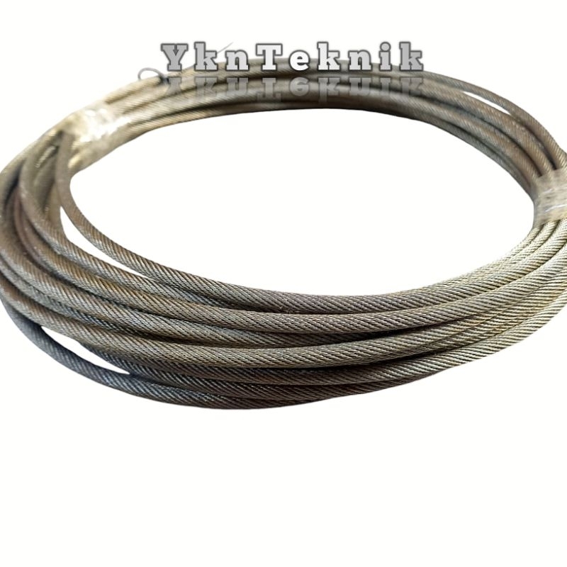 Tali Kawat Seling Baja 20 mm IWRC Wiro Rope / Sling Baja