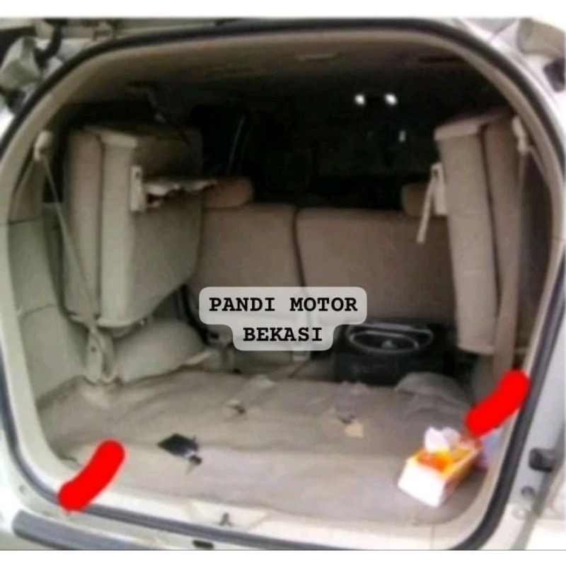 Karet bagasi peredam pintu mobil freed