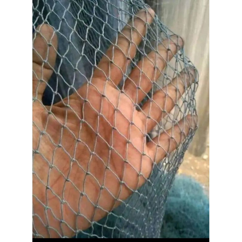 jaring pagar ayam lubang 1inc ukuran 1.5x20meter (bekas nelayan)