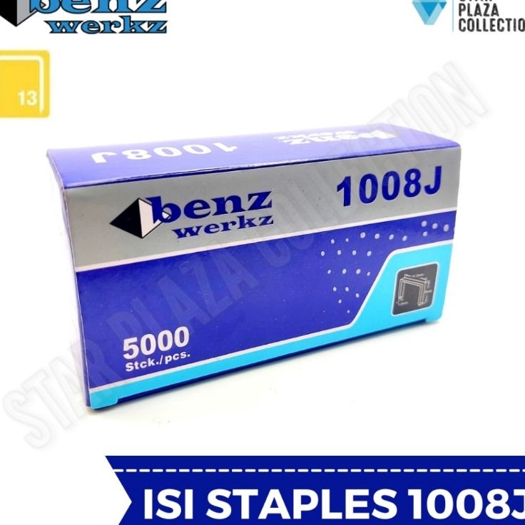 

Isi Staples Tembakan Angin Paku Tembak U Merek BENZ WERKZ Refill Mata Air Nailer 18J untuk Pengerjaan Jok Motor Jok Mobil Sofa Funiture Kayu