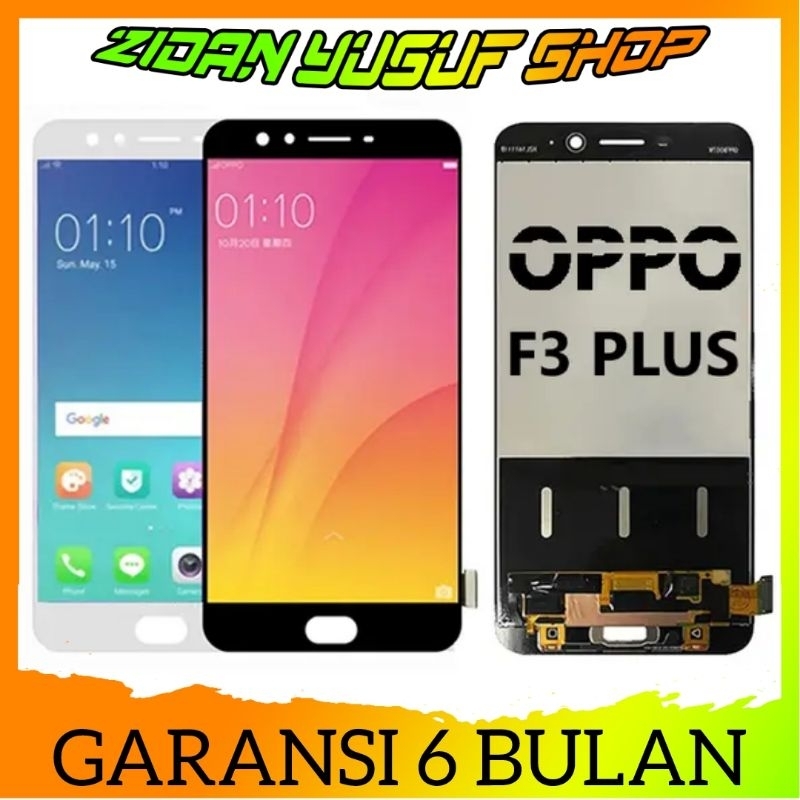 LCD TOUCHSCREEN OPPO F3 PLUS FULSET ORIGINAL