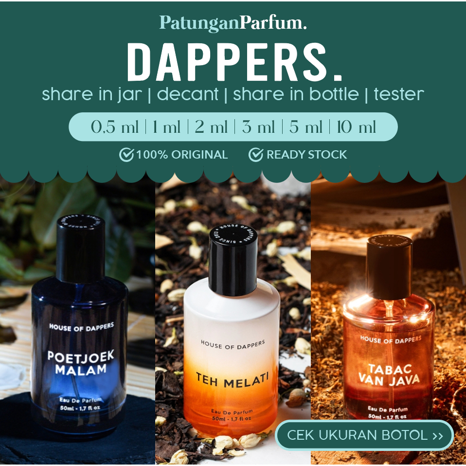 Decant House of Dappers - Poetjoek Malam Tabac Van Java Chocolate Factory Lost in Bangkok Mango Stic