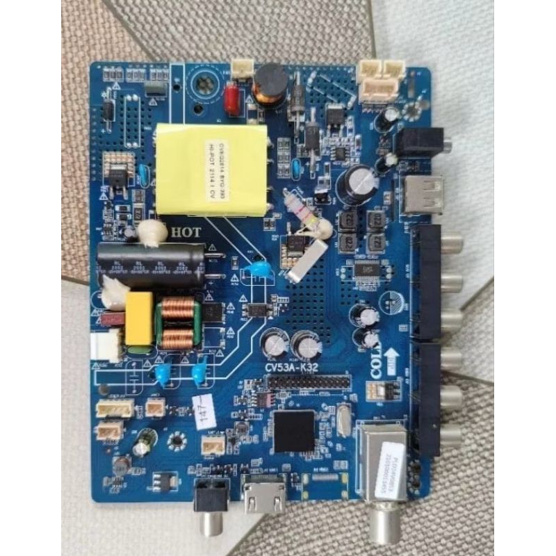 MB - Mobo - Mainboard TV Polytron Led Digital Speaker Tower 32TV0755 PLD32TV0755