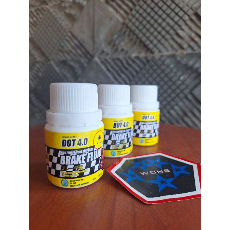 Minyak Rem Oli Rem Cairan Rem Sepeda Motor Mobil Dot 4 netral 50ml