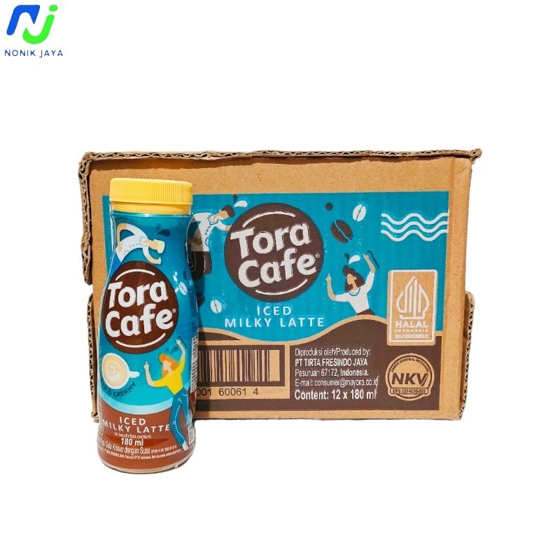 

ToraCafe Milky Latte 180ml Kartonan Isi 12 Botol