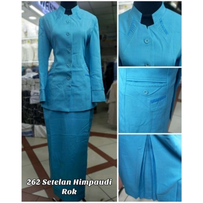 BLAZER PAUD / HIMPAUDI BAJU GURU PAUD UKURAN SS - 5L BAHAN POLYESTER