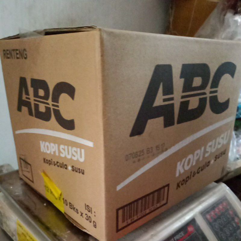 

Kopi ABC Susu 30gr Karton Dus